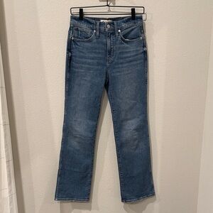 Madewell Medium Rinse High Rise Bootcut Denim‎ Jeans Size 24P